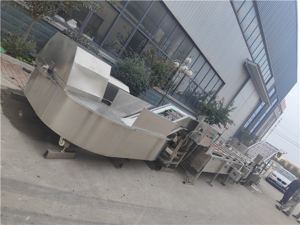 海帶、海藻打泥沙清洗流水線